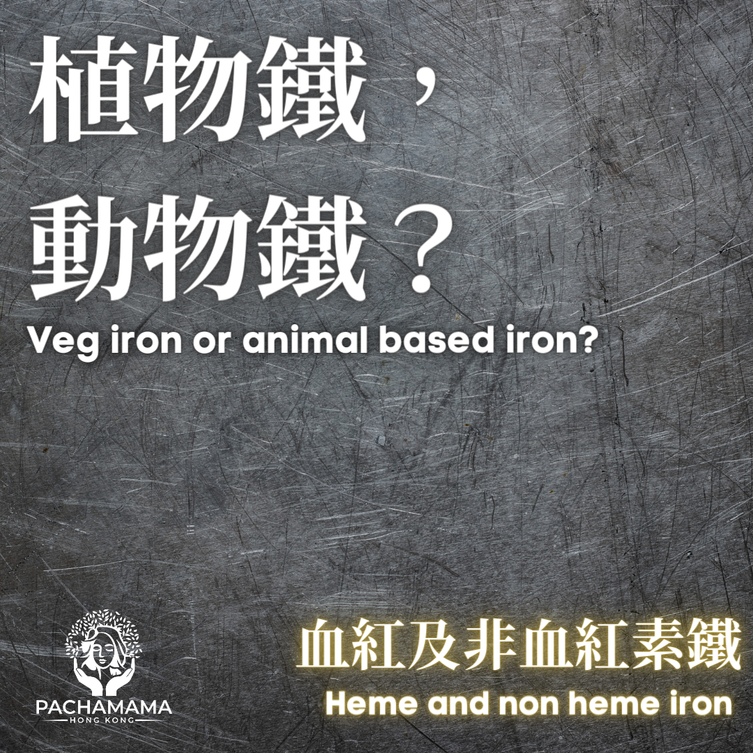 植物鐵,動物鐵?