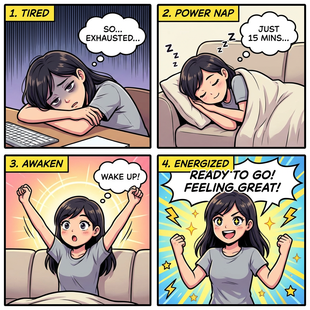 科學實證的Power Nap，提升健康與生產力