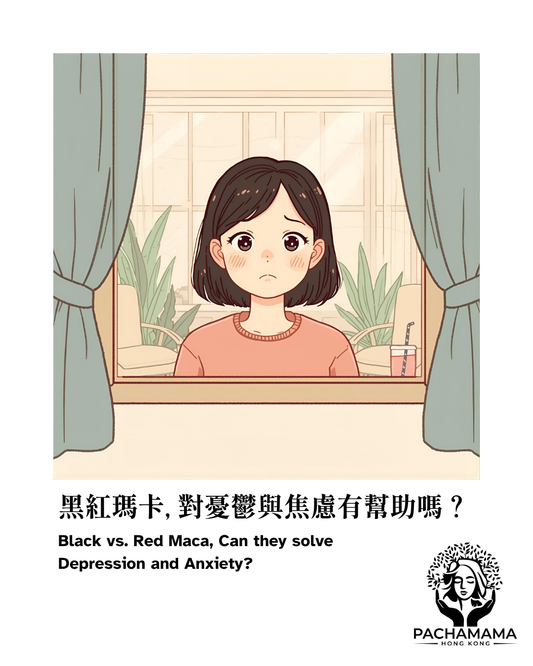 【黑紅瑪卡：對憂鬱與焦慮有幫助嗎？】