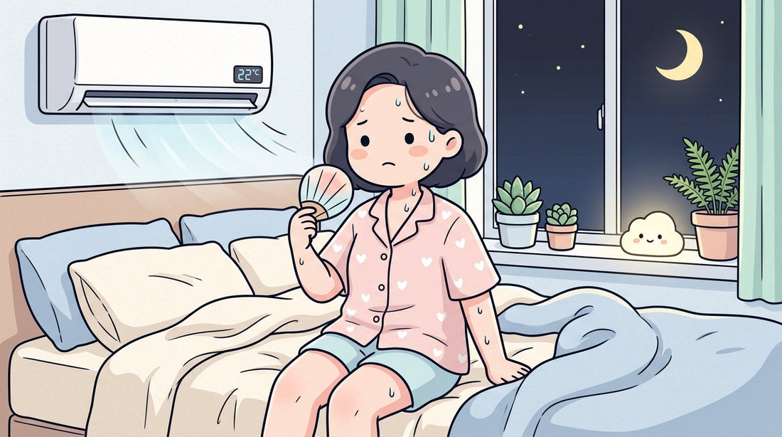 【夜晚潮熱盜汗？ 】