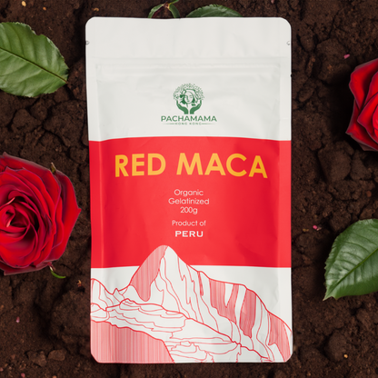 紅瑪卡粉(凝膠化) Red Maca, 200g