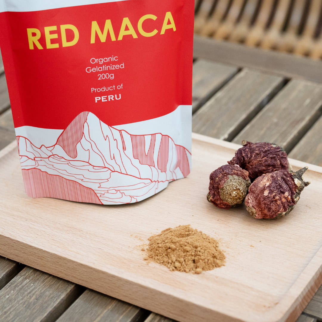 Red Maca Powder(Gelatinised), 200g